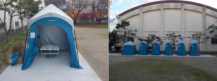 マンホールトイレ写真